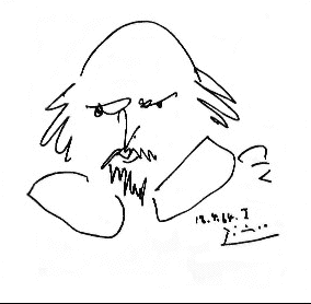 PIcasso's Drawing of Shakespeare